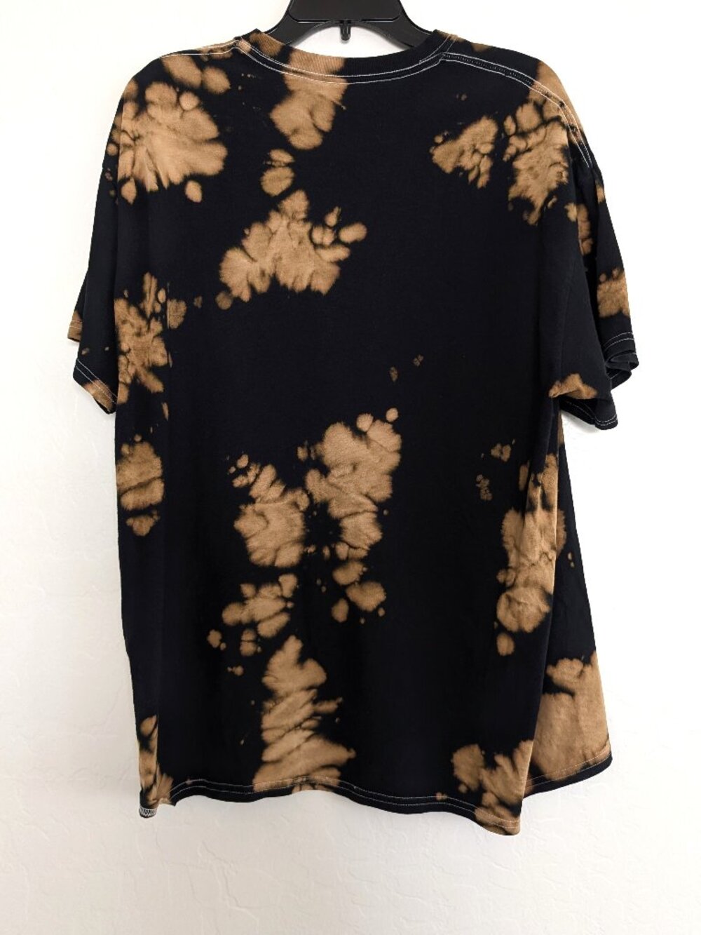 OBEY T Shirt Men's XL Black Brown Tie Dye Short Sleeve Logo - Picture 3 of 10